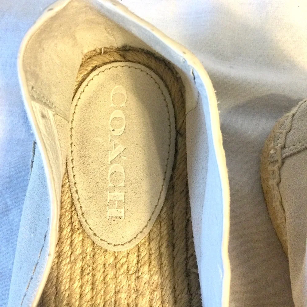 Coach Cream Espadrilles - Picture 4 of 11